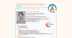 Desktop Screenshot of praxis-brunken.de